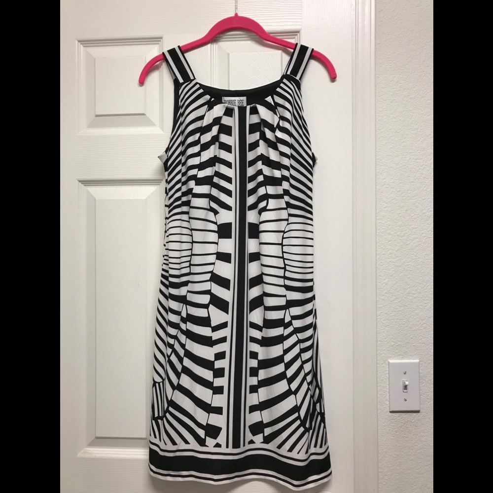 Black and white dress